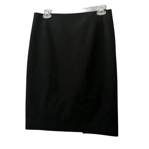 LOFT Women's Black Knee Length Pencil Skirt Size 6 - Picture 1 of 5